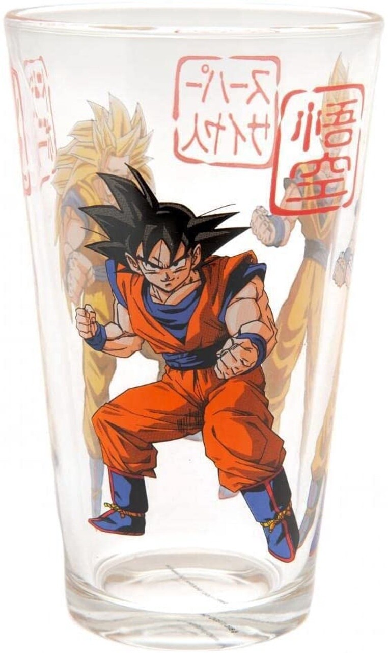 Dragon Ball Z Goku Wrap Large Pint Glass