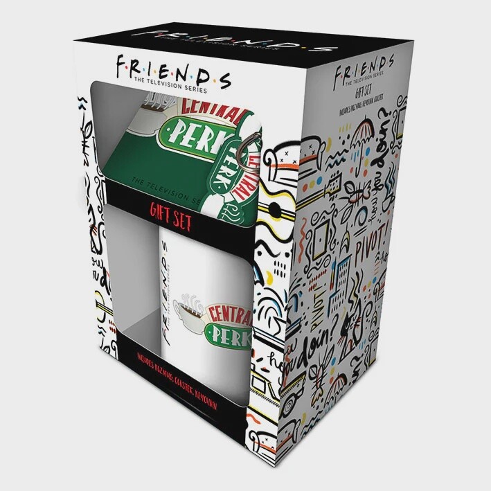Friends (Central Perk) Mug, Coaster and Keychain Set