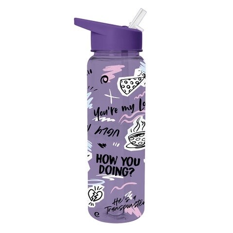 FRIENDS (PHRASES) PLASTIC DRINKS BOTTLE