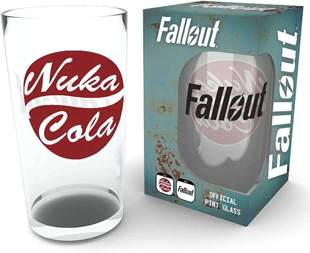 Fallout Nuka Cola Large Glass Cup