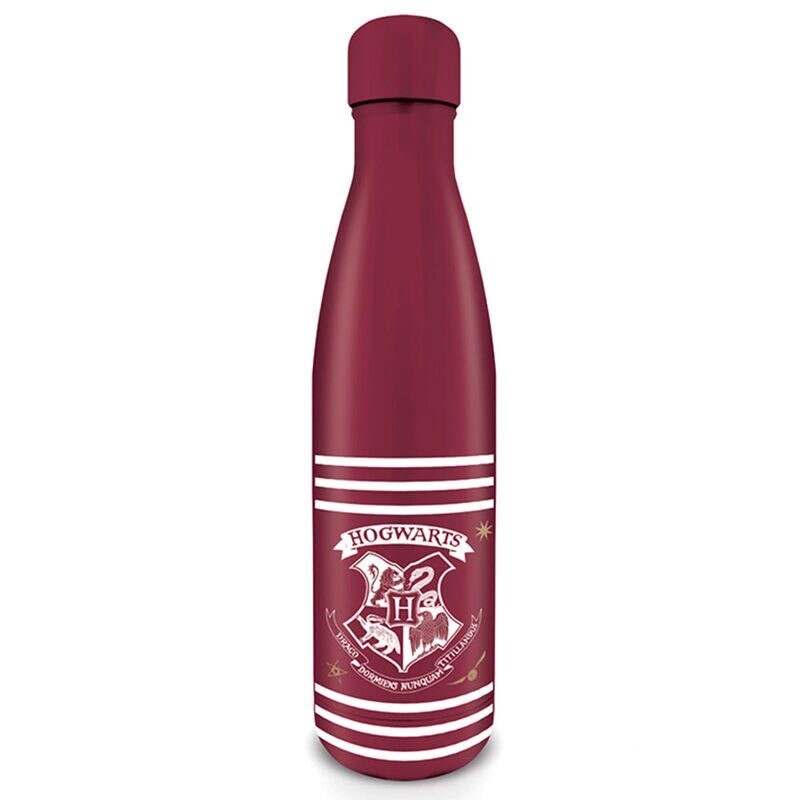 Harry Potter (Crest &amp; Stripes) Metal Drinks Bottle