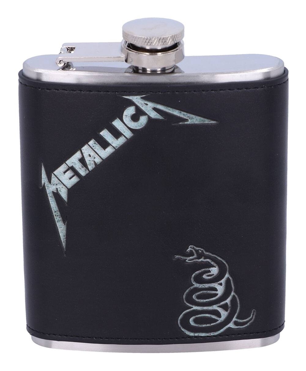 Metallica Black Album Hip Flask 7oz