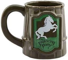 Lord Of The Rings Prancing Pony 3D Mug