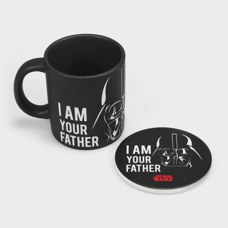 Mug &amp; Coaster Set (Boxed) - Star Wars (I am Your Father)