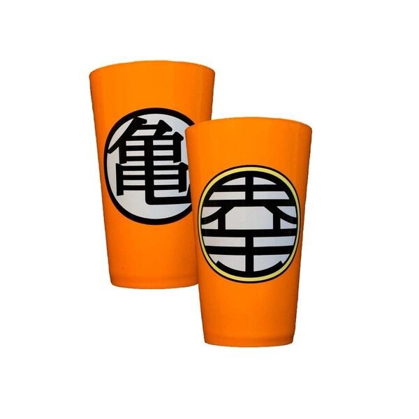 Dragon Ball Kame &amp; Kaio Large Glass