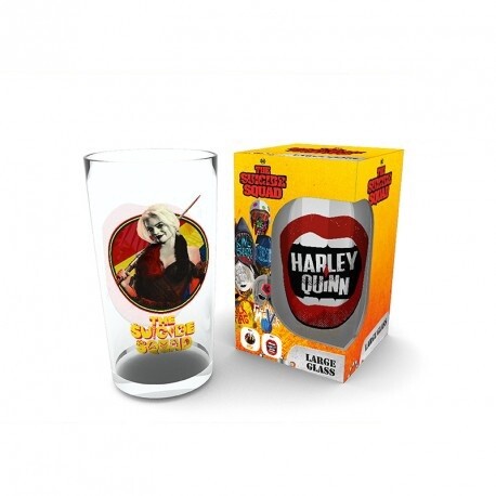 Suicide Squad Harley Large Glass