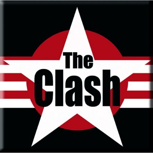 THE CLASH FRIDGE MAGNET: STARS &amp; STRIPES