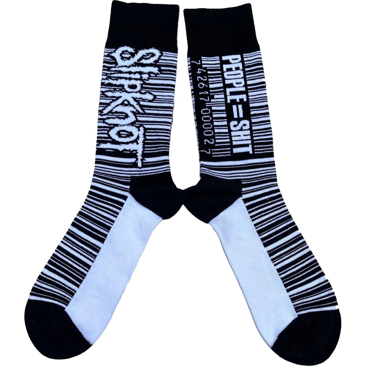 SLIPKNOT UNISEX ANKLE SOCKS: BARCODE (UK SIZE 7 - 11)
