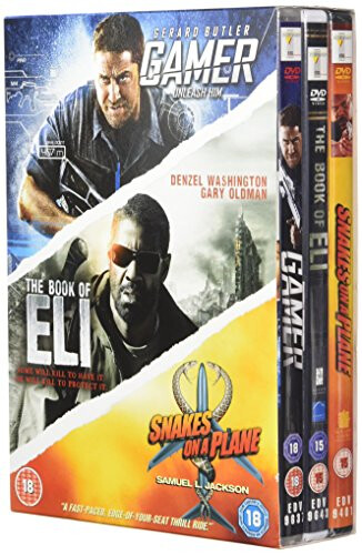 Gamer / Snaked On a Plane / Book Of Eli, Version: DVD
