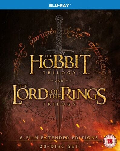 The Hobbit Trilogy The Lord of the Rings Trilogy Extended | Bluray