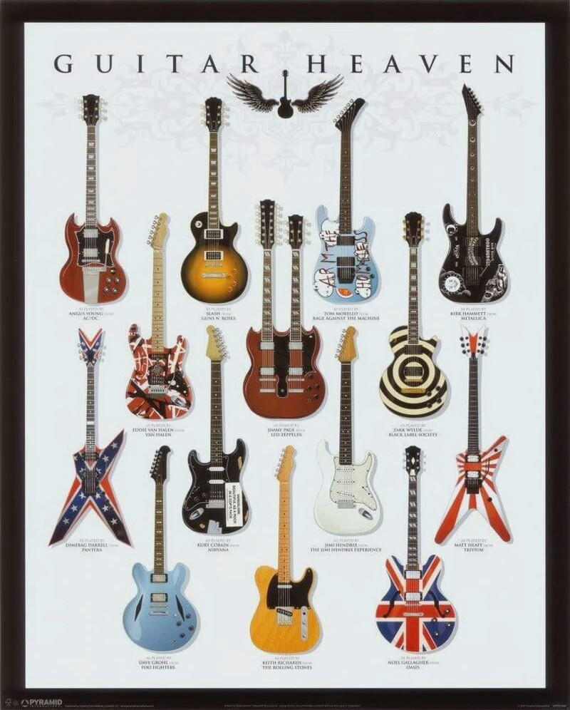 GUITAR HEAVEN MAXI POSTER
