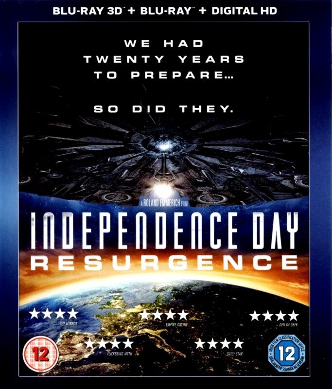 Independence Day: Resurgence 3D, Version: Blu Ray