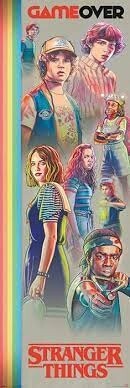 STRANGER THINGS (GAME OVER) DOOR POSTER