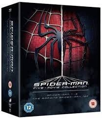 SpiderMan Five Film Collection | Bluray