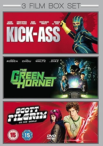 Kick-ass/Scott Pilgrim Vs. The World/The Green Hornet