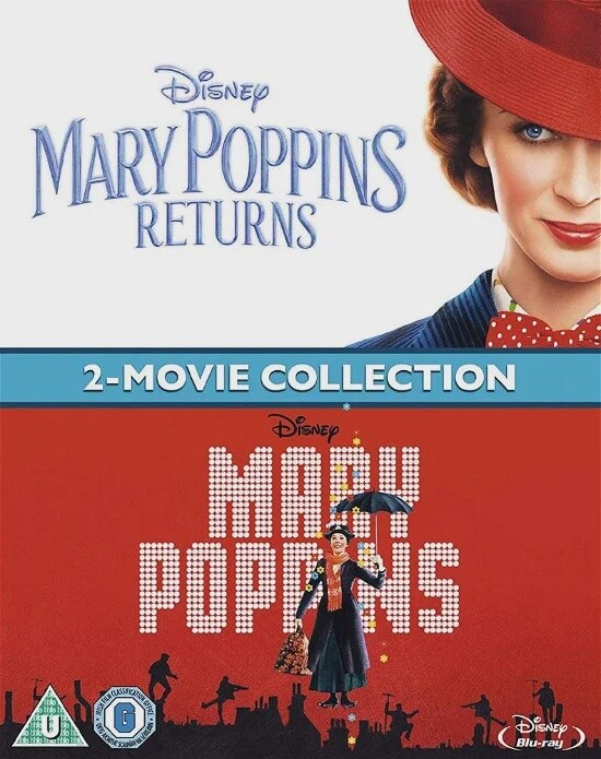 Mary Poppins Returns (1&amp;2 Double Pack) | Blu Ray