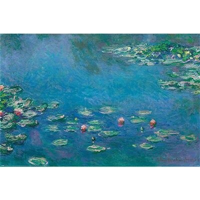 CLAUDE MONET (WATERLILLIES) MAXI POSTER (R)