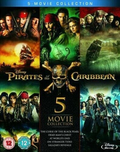 Pirates of the Caribbean: 5-movie Collection | Blu Ray