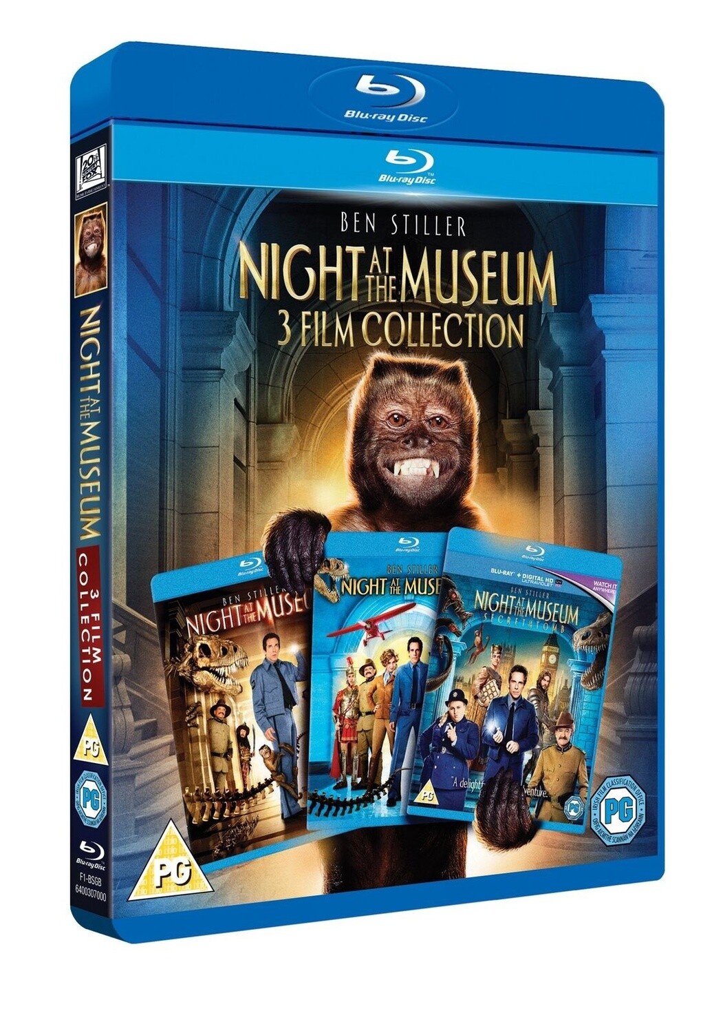 Night At The Museum 1-3, Version: Blu Ray