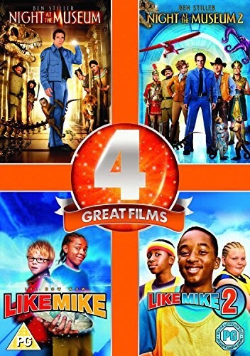 Night At The Museum / Night At The Museum 2 / Like Mike / Like Mike 2