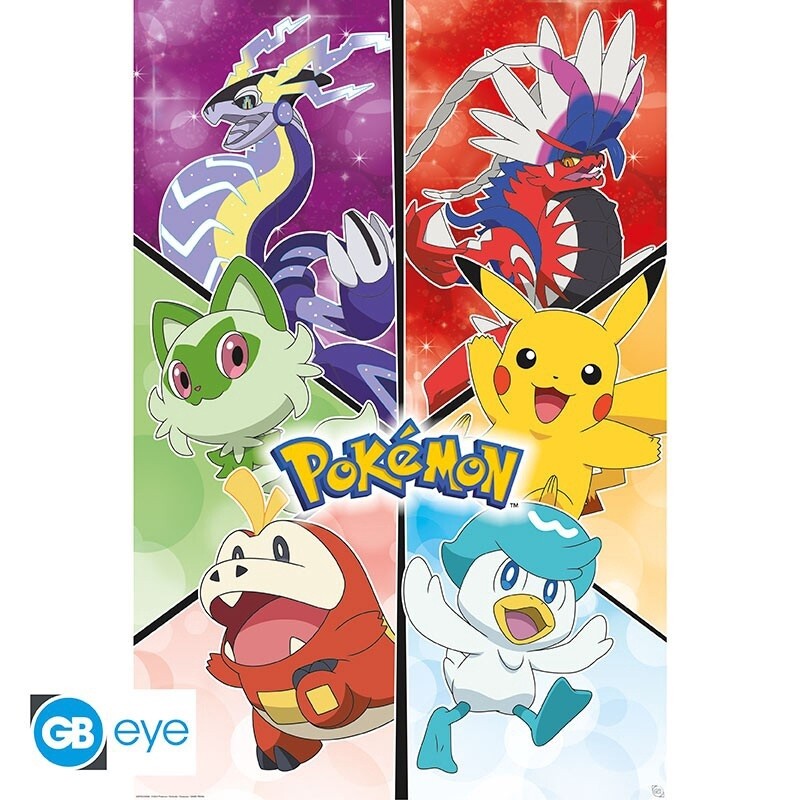 Pokemon Scarlet &amp; Violet Maxi Poster (A69)