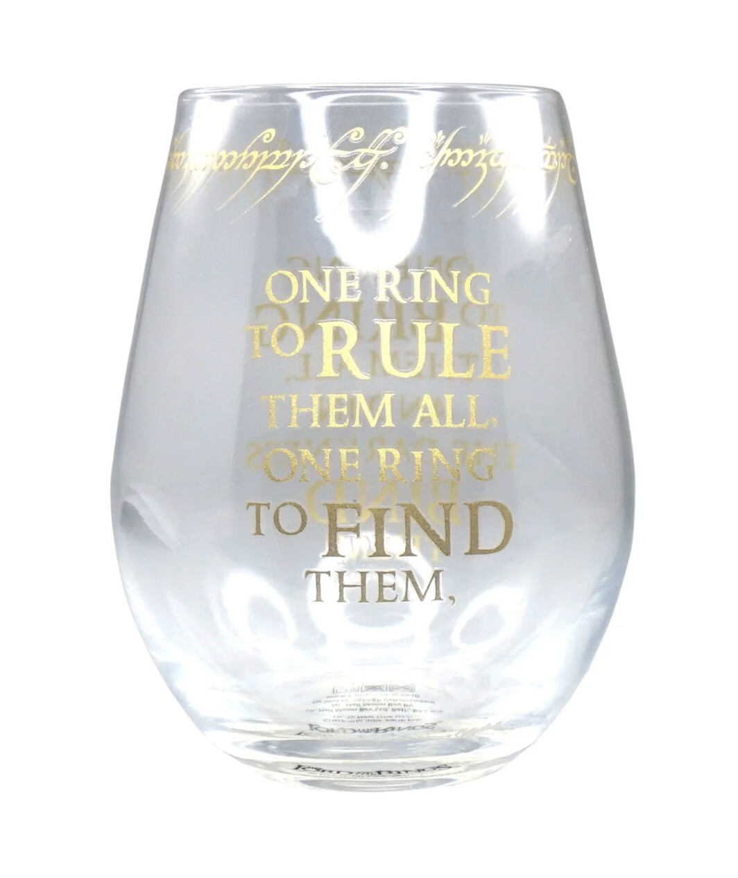 Lord Of The Rings Boxed Glass (610ml)