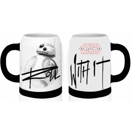 Star Wars BB-8 Roll With It Stein Mug