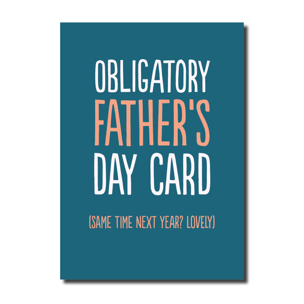 Oblig Dad Card