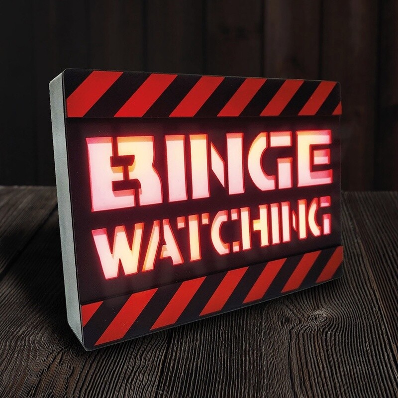 Binge Watching A5 Lightbox