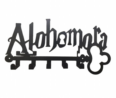 Alohomora Metal Key Holder 5 Hooks