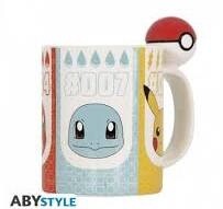 Pokemon Pokeball Handle Mug