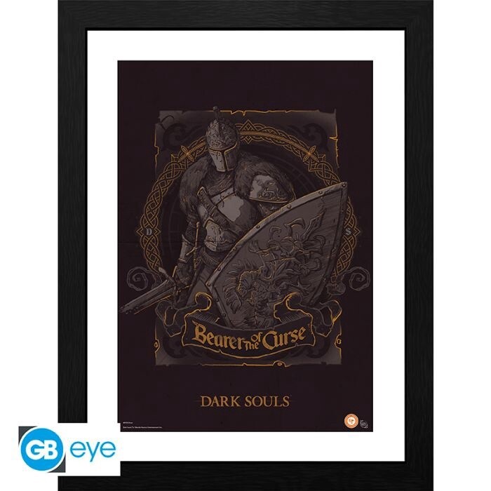 Dark Souls Bearer Of The Curse Framed Print
