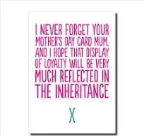 INHERITANCE MUM (LARGE)