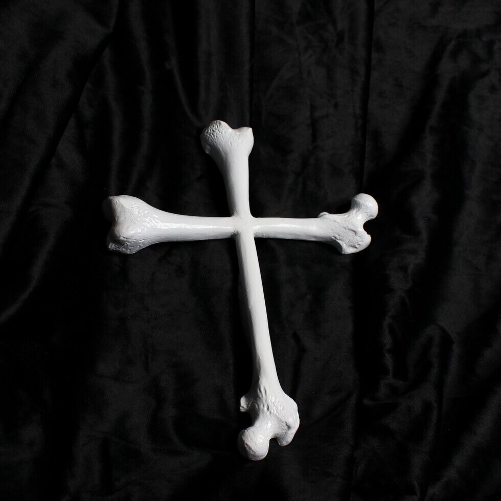The Bone Cross | White