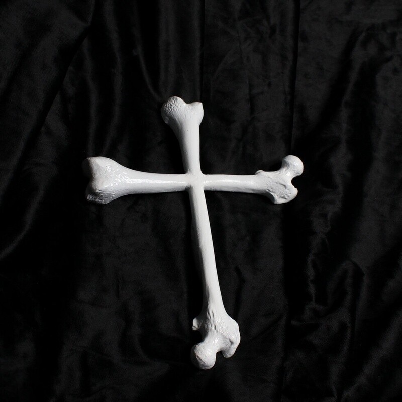 The Bone Cross | White