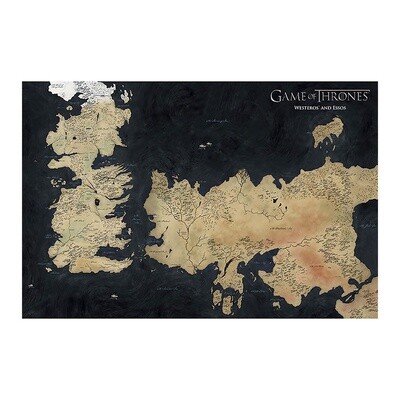 GAME OF THRONES WESTEROS MAP MAXI POSTER (A17)
