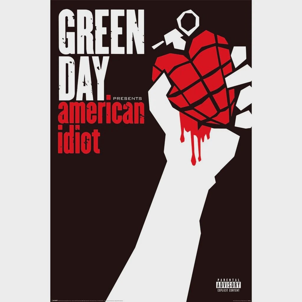 GREEN DAY (AMERICAN IDIOT ALBUM) MAXI POSTER (A32)