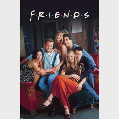 FRIENDS IN CENTRAL PERK MAXI POSTER (A43)