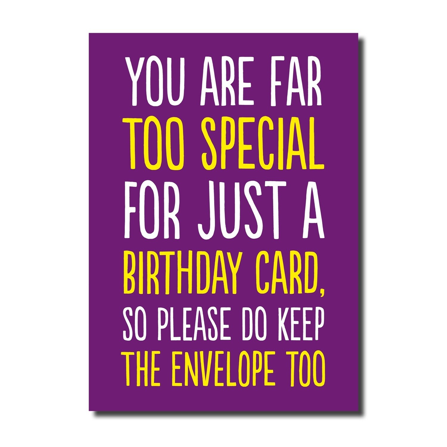 KEEP THE ENVELOPE