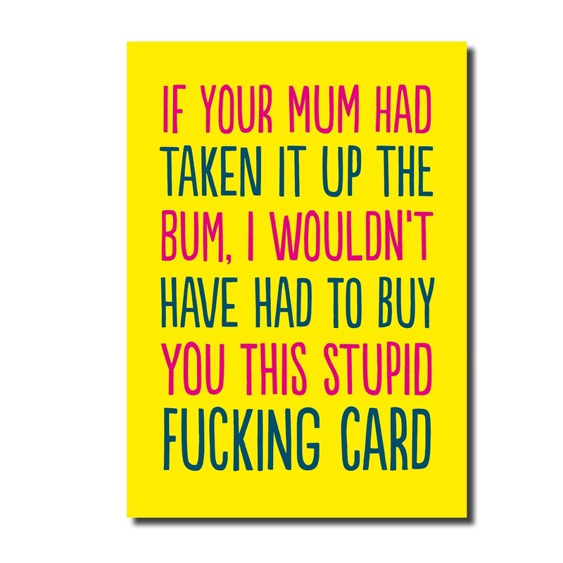 MUM UP THE BUM