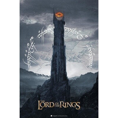 LORD OF THE RINGS SAURON TOWER MAXI POSTER (A56)