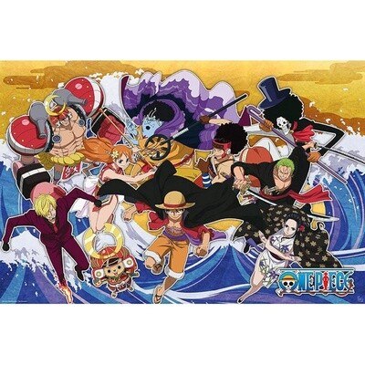 ONE PIECE CREW IN WANO COUNTRY MAXI POSTER (A22)