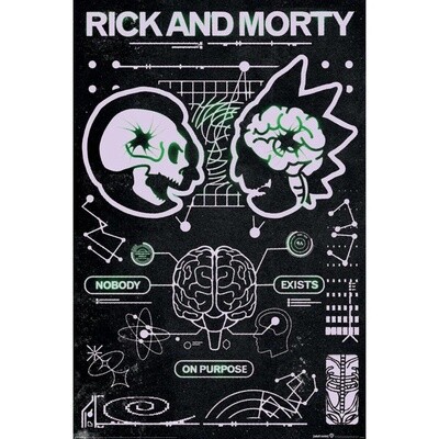 Rick And Morty (Classrickal) Maxi Poster (A35)