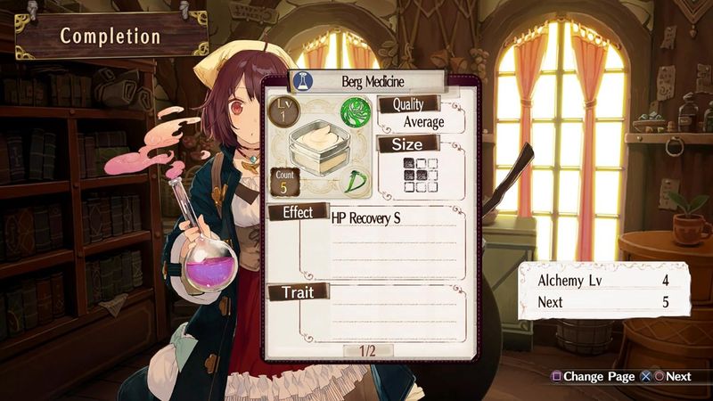 Atelier Sophie - the Alchemist of the Mysterious Book | PS4 325