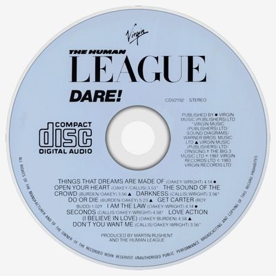 Human League | Dare | CD 1223