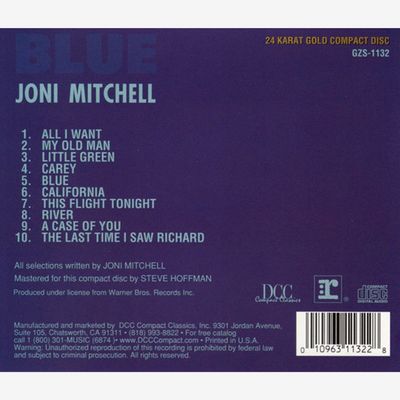 Joni Mitchell | Blue | CD 225