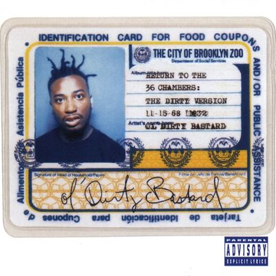 Ol&#39; Dirty Bastard | Return to the 36 Chambers: The Dirty Version | CD 1446