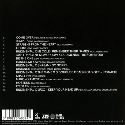 Rudimental | Ground Control | CD 935