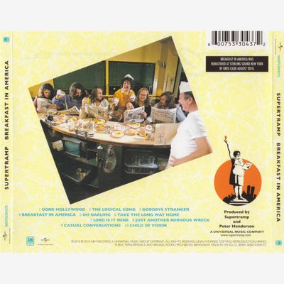Supertramp | Breakfast in America | CD 1015