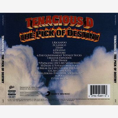 Tenacious D | Pick Of Destiny | CD 264